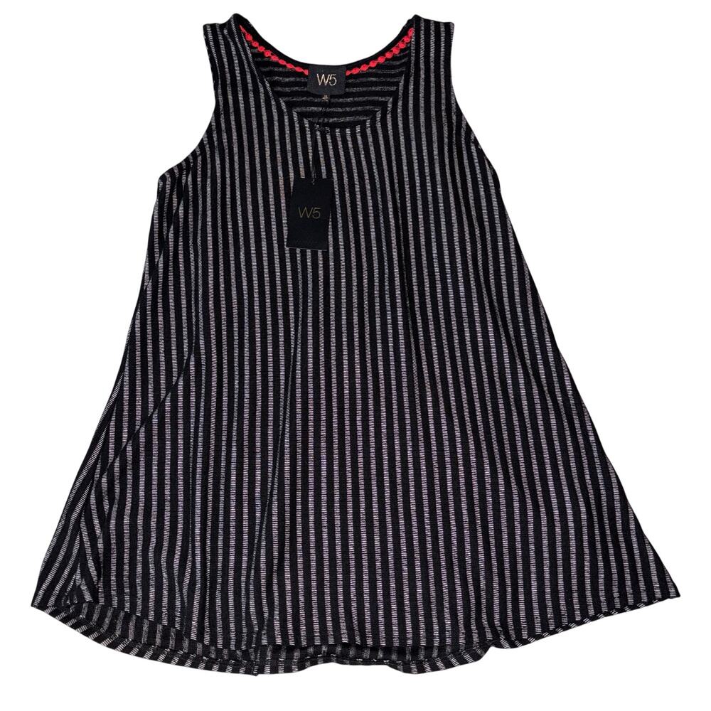 Women’s W5 Strip Sleeveless Top Size Medium